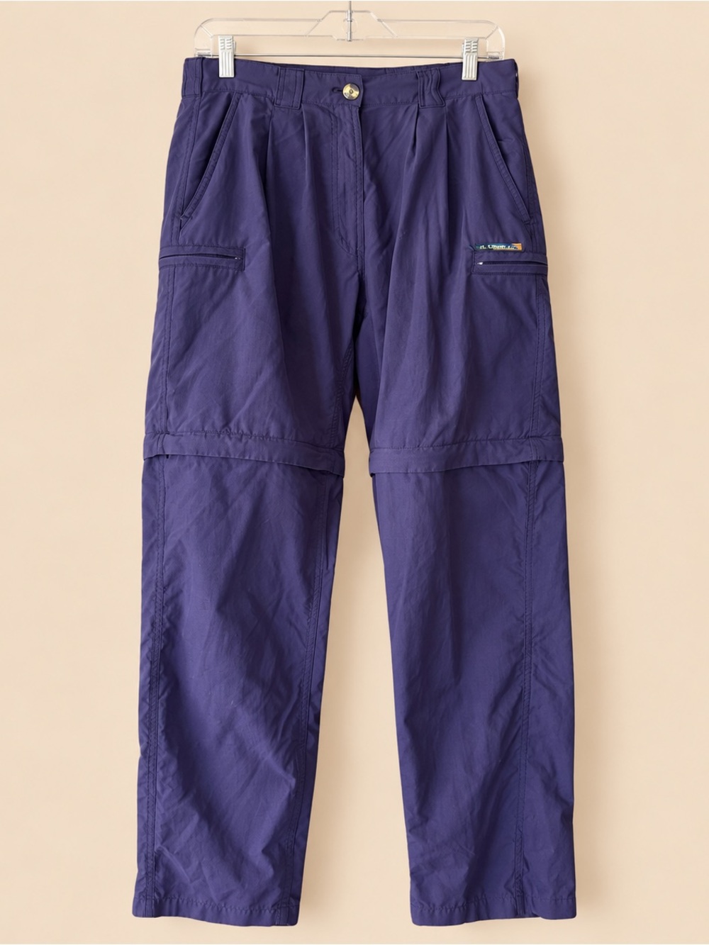 Granola Girl GorpCore Ex Officio Vintage ZipAway Hiking Pant M/L
